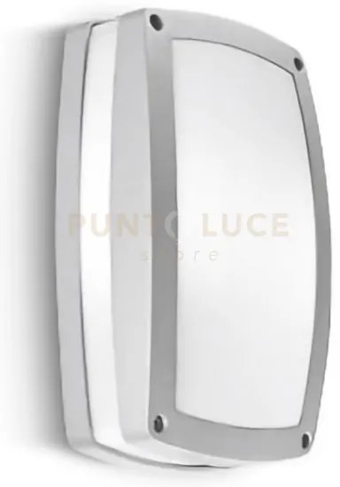 Ges301- plafoniera 29cm per esterno ip54 2 luci attacco e27 colore ...