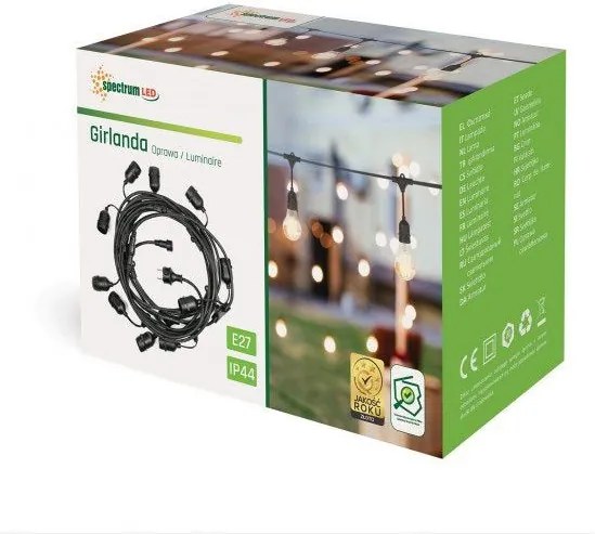 Lampada da giardino black WOJ+14342