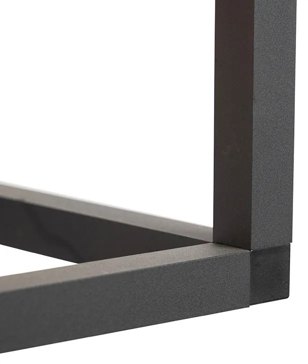 Lampada a sospensione intelligente nera 4 luci con Wifi G95 - Big Cage