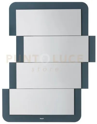 Specchio particolare pixel petrolio