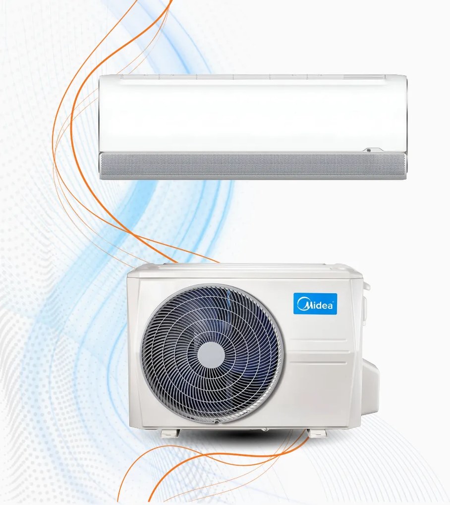 Climatizzatore Midea Breezeless+ Mono Inverter R-32 WiFi, 9.000