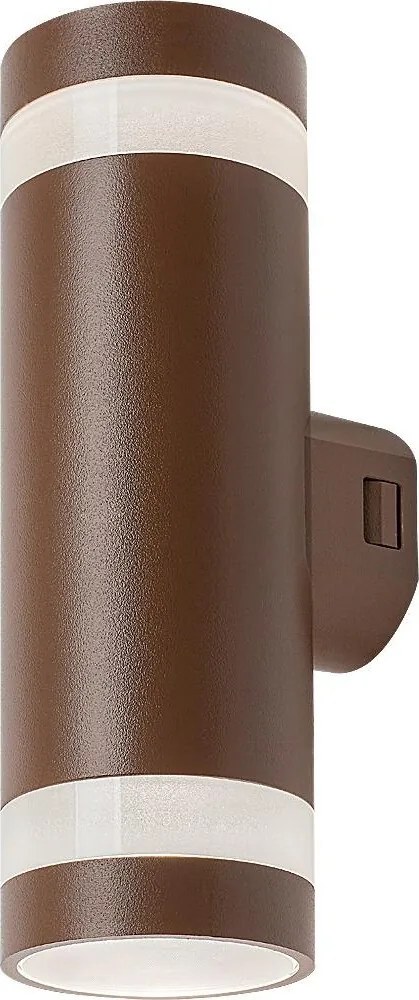 Rabalux 77212 - Lampada da parete per esterni URFA LINE LED 16W 230V IP65, marrone