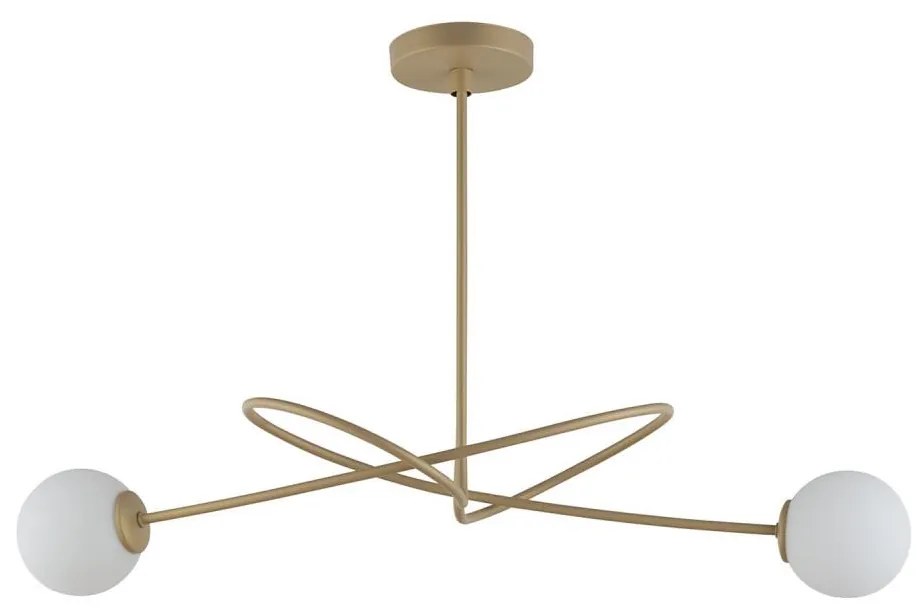 Lampadario on a pole VELVET 2xG9/12W/230V oro