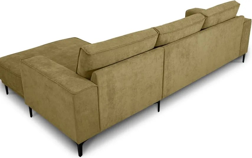 Divano angolare verde (con penisola a destra) Copenhagen – Scandic