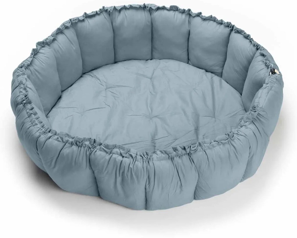 Play&Go Bloom nido per bambini Organic Dusty Blue