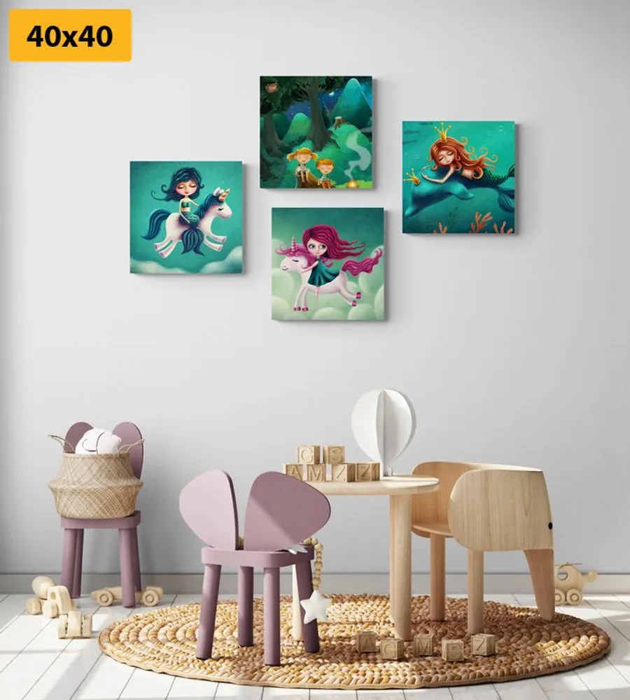 Set di quadri – Mondo magico