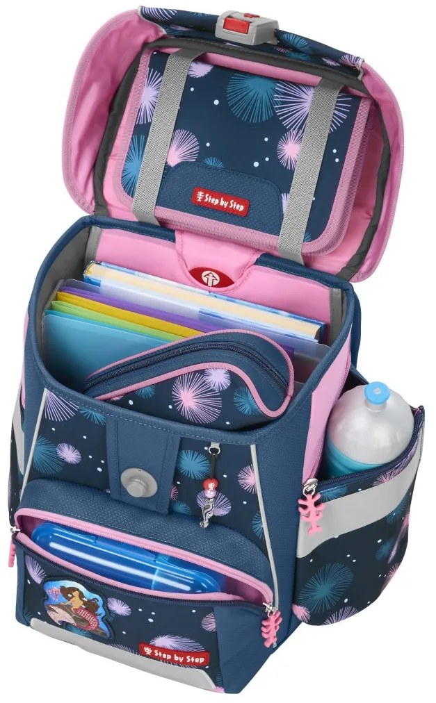 Zaino scuola SPACE - set 5 pezzi, Step by Step Mermaid Delia