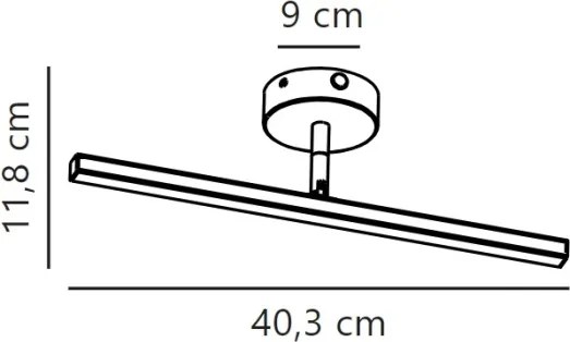 Nordlux - LED illuminazione specchio bagno IP44 LED/6,2W/230V 40 cm bianco