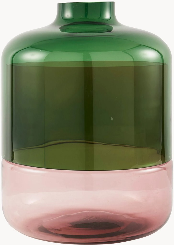 Vaso in vetro soffiato Formy, alt. 47 cm