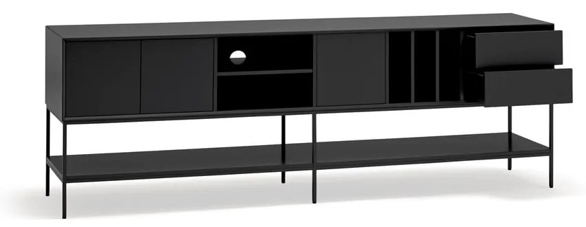 Mobile TV nero 220x74x45 cm Platt – Teulat