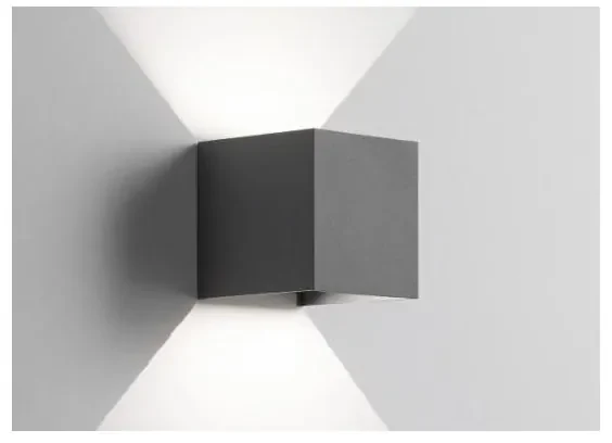 Hotshot ISYLUCE antracite mm100x100x100 LED 16W 3000K fasci regolabili IP54