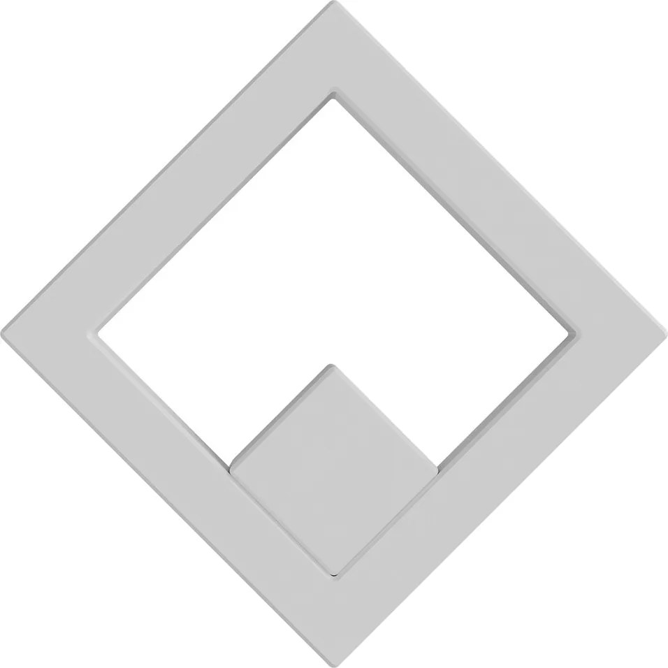 Applique LED da Esterno Quadrata 12W IP65 CCT con LED OSRAM - Bianca