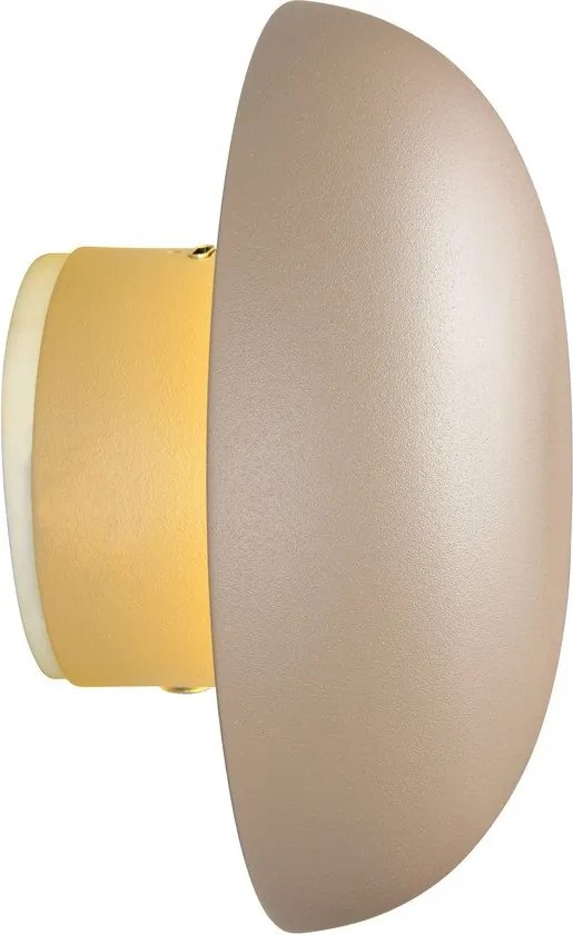 Lampada da parete LED beige con ricarica USB Davey – Trio