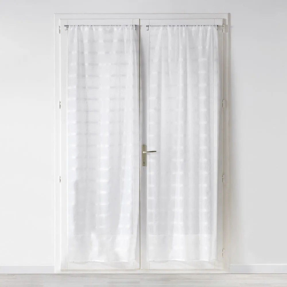 Set di 2 tende in voile bianco 70x200 cm Candide - douceur d'intérieur