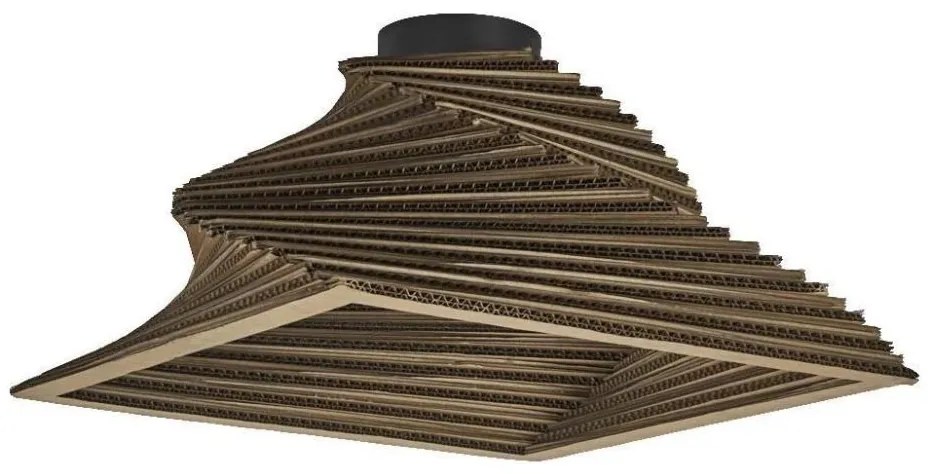 Ledvance - Plafoniera DECOR CARDBOARD 1xE27/15W/230V 40x40 cm