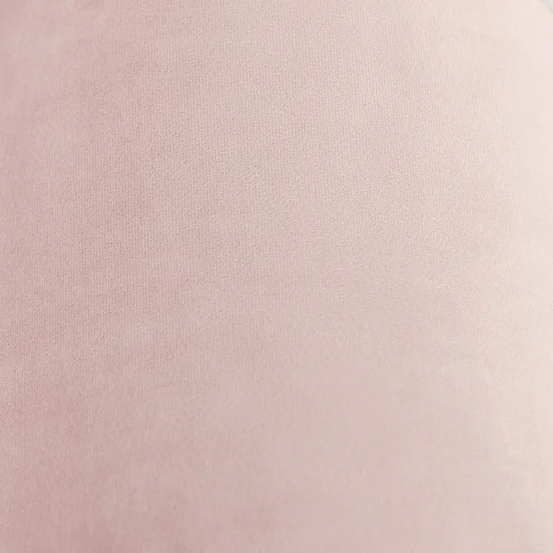 Paralume in velluto rosa 20/20/20 con interno dorato