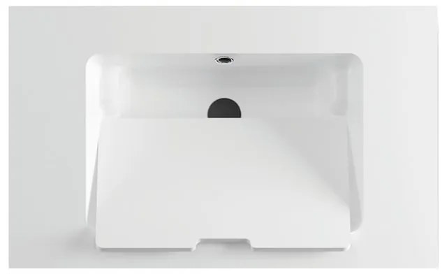 Lavatoio per bucato in resina bianco Tech L 50.5 x P 33 x Sp 50.5 cm da interno ed esterno