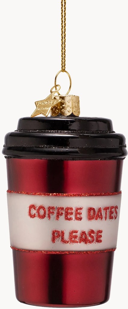 Addobbo di Natale in vetro soffiato Coffee Mug