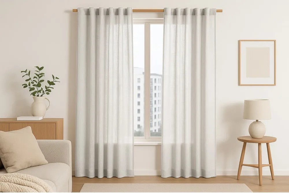 Tenda color crema 140x270 cm Valeta – Restilo