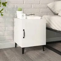 Comodino Bianco Lucido in Legno Multistrato cod mxl 30256