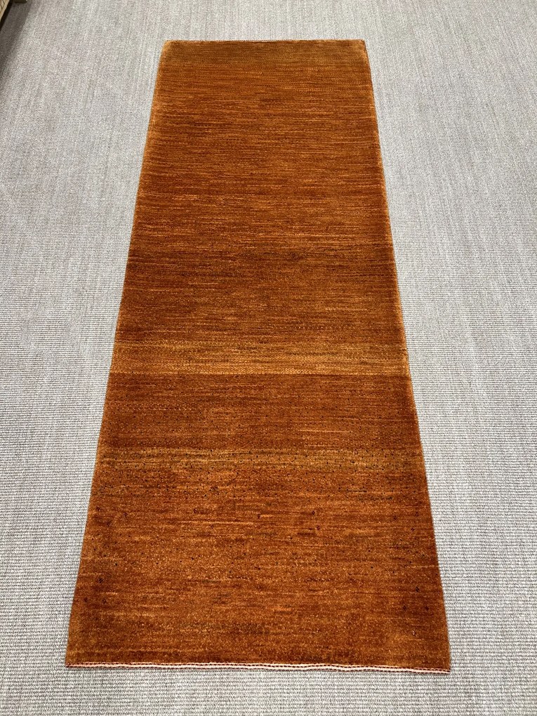 Loribaft Tappeto 80x240 Giallo (Iran) Annodato A Mano