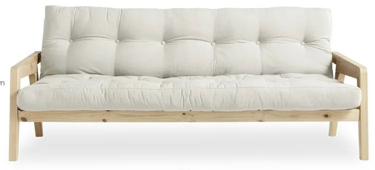 Divano letto rosso 204 cm Grab - Karup Design