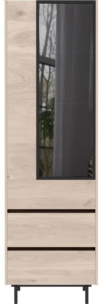 Vetrina in rovere 64x206 cm Cantoria - Germania