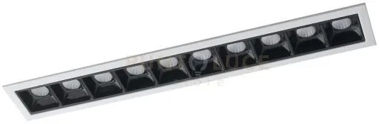 Incasso led sinkro nero e bianco 20w 2260lm 4000k 28x4,9x4,5cm