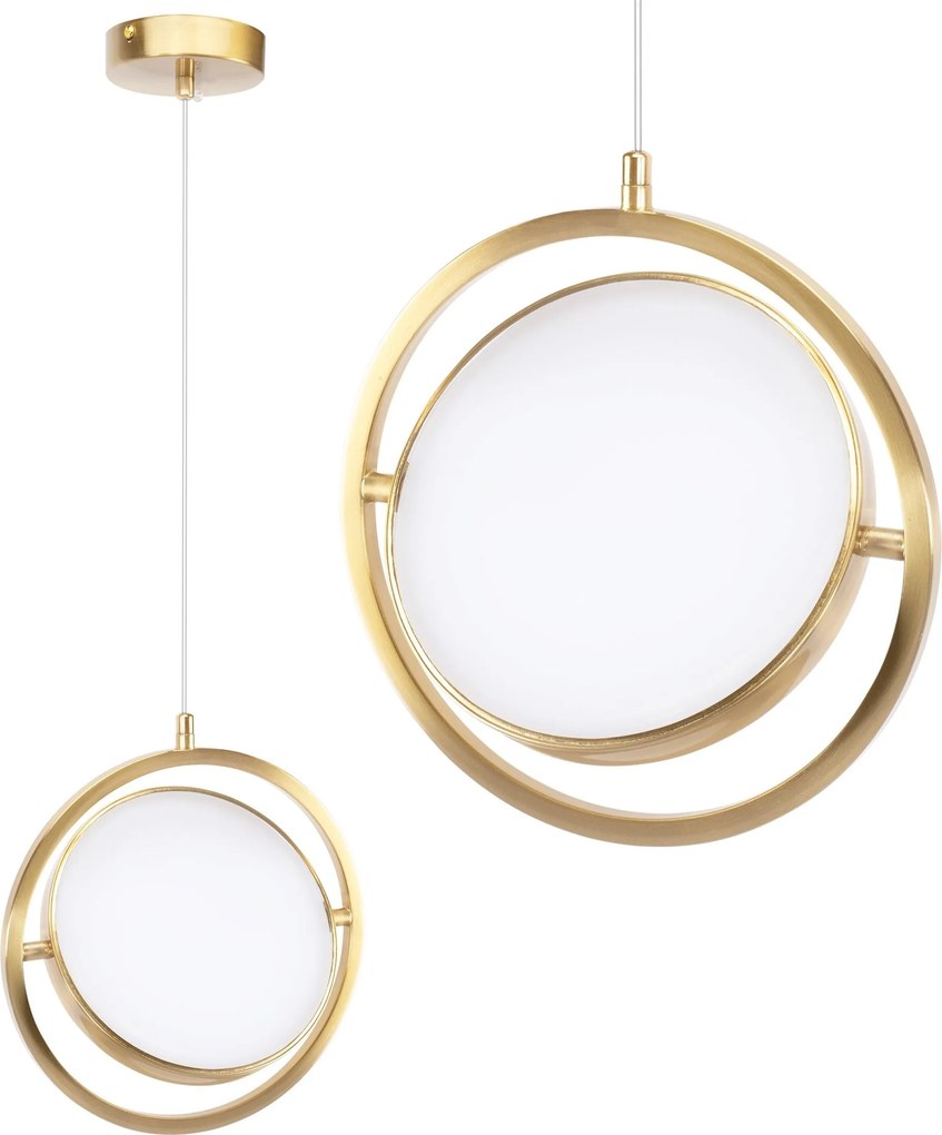 Lampada a sospensione LED APP1791-CP Gold Brush