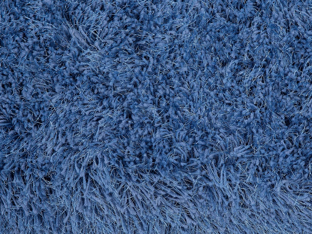 Tappeto shaggy rettangolare blu 200 x 300 cm CIDE Beliani