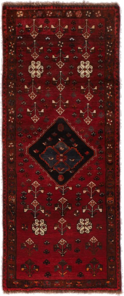Shiraz Tappeto 80 x 200 (Iran) Annodato A Mano