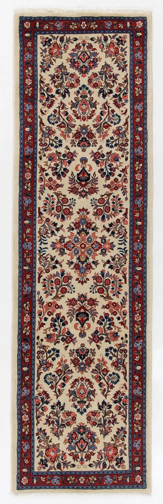 Sarouk Tappeto 70 x 240 (Iran) Annodato A Mano