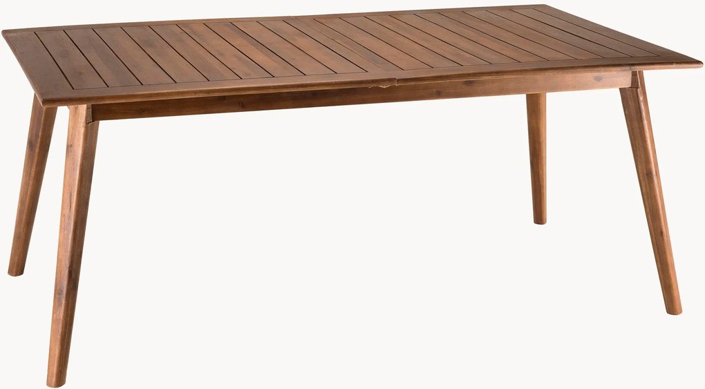 Tavolo da giardino in legno di acacia Vick