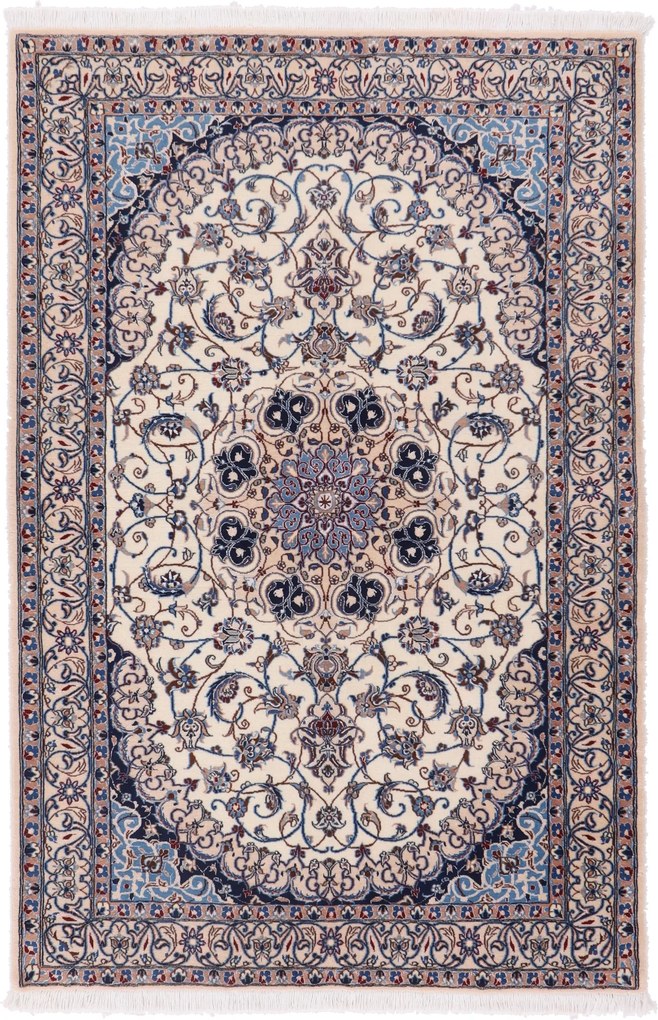 Nain Tappeto 130 x 200 (Iran) Annodato A Mano