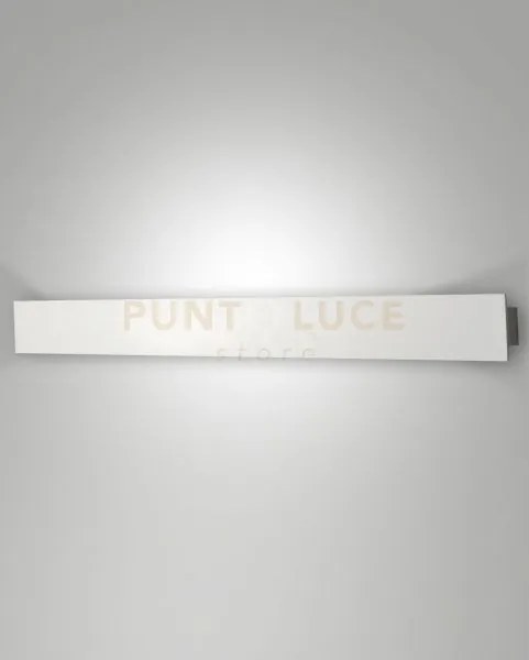 Lotus applique bianca 93cm a led 3000k - 30w - 3900 lm dimmerabile ...