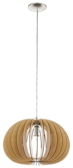 Eglo 94767 - Lampadario COSSANO 1xE27/60W/230V