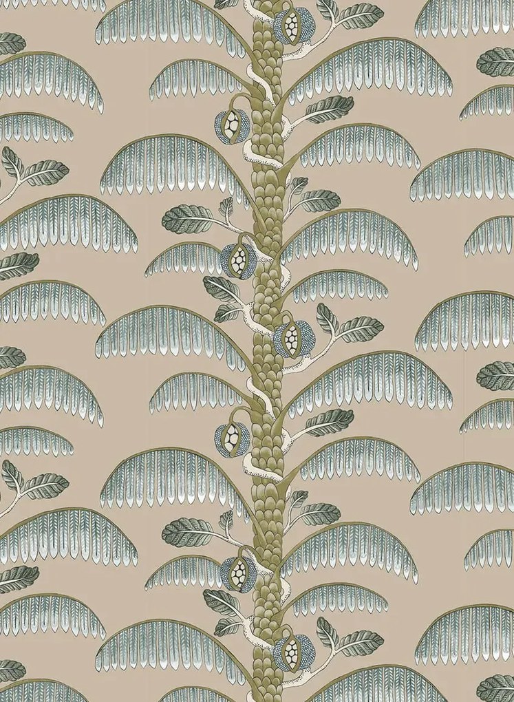 Josephine Munsey Carta da parati Palm Stripe - Edge Sand