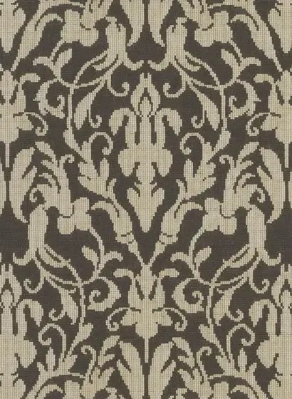 Damast Tapete Speakeasy Damask von Ralph Lauren - Tobacco