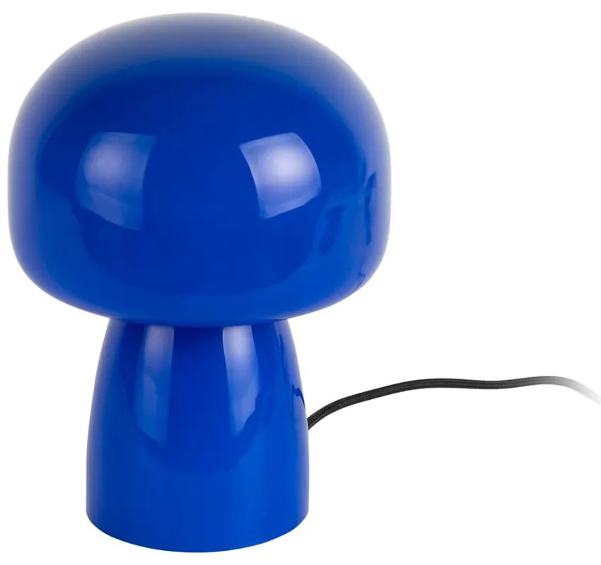 Lampada da tavolo blu (altezza totale 20 cm) Fervor – Leitmotiv