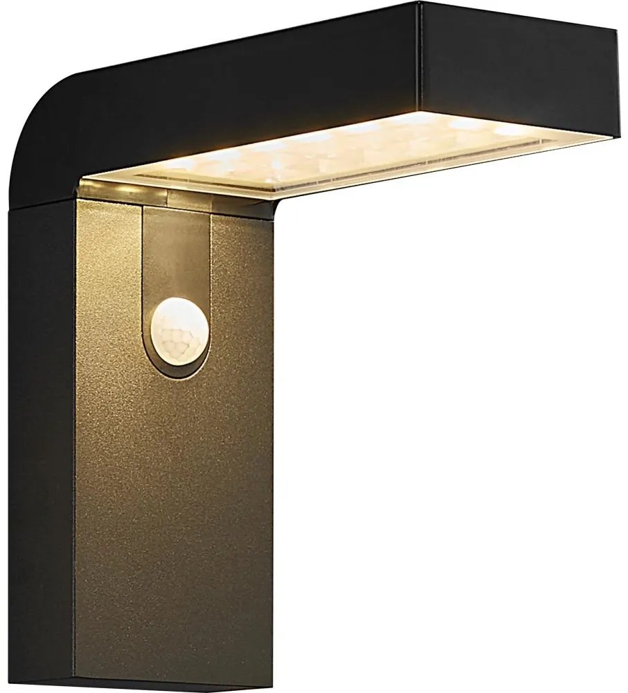 Nordlux - Applique solare LED ALYA 5W 3,7V IP44 con sensore