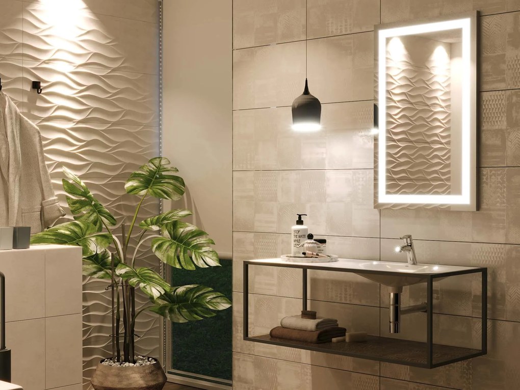 Specchio con LED illuminazione M7 premium