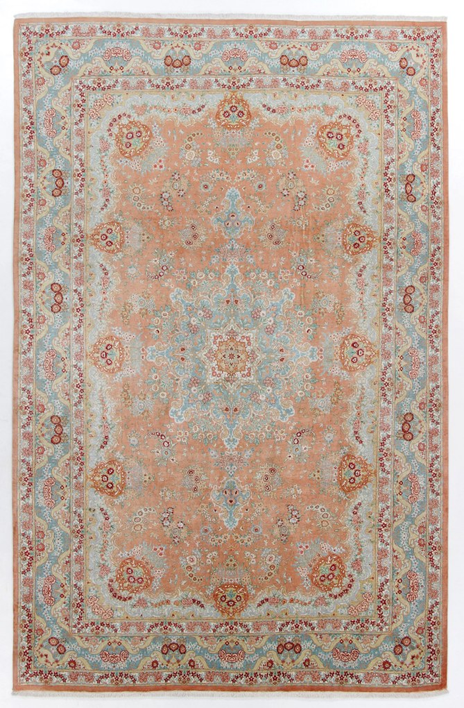 Ghom Tappeto persiano 310x200 (Iran) Annodato A Mano