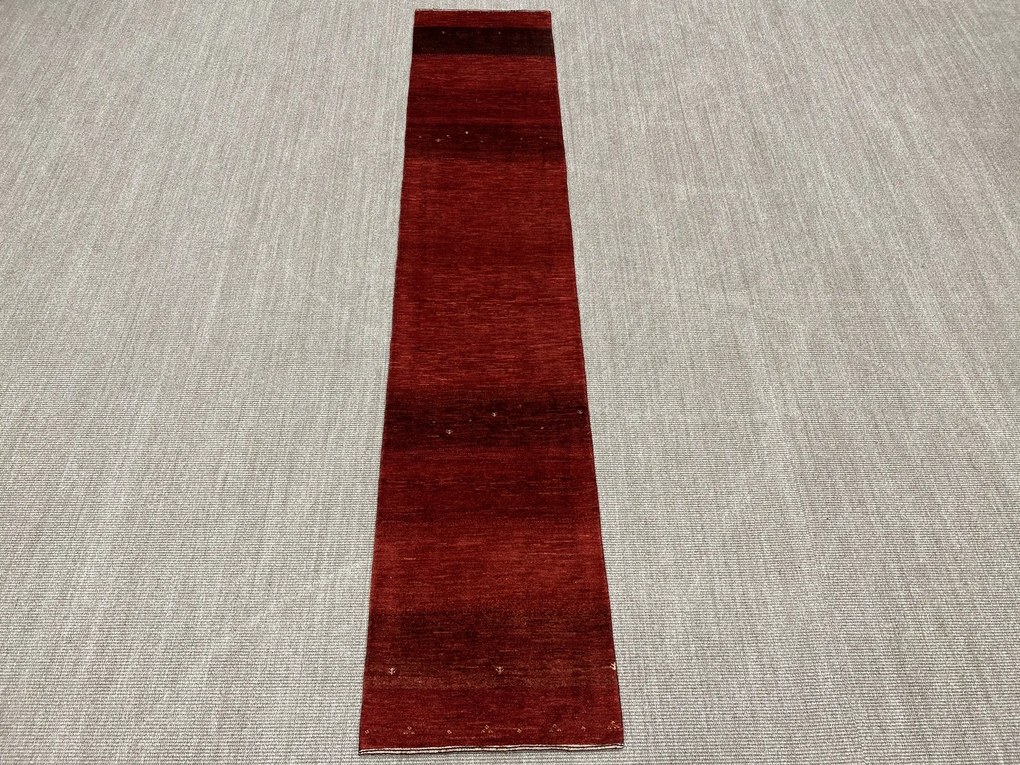 Loribaft Tappeto persiano 60x300 Rosso (Iran) Annodato A Mano