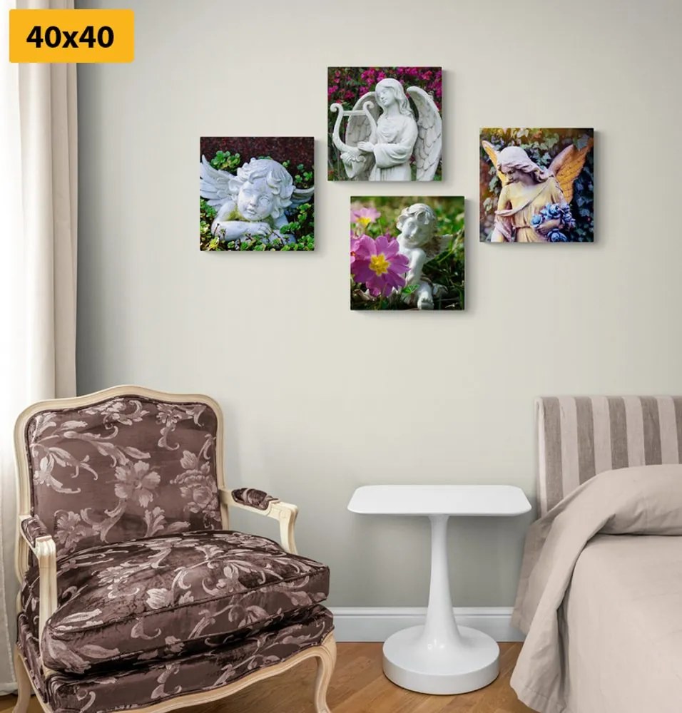 Set di quadri – Tocco di pace celeste