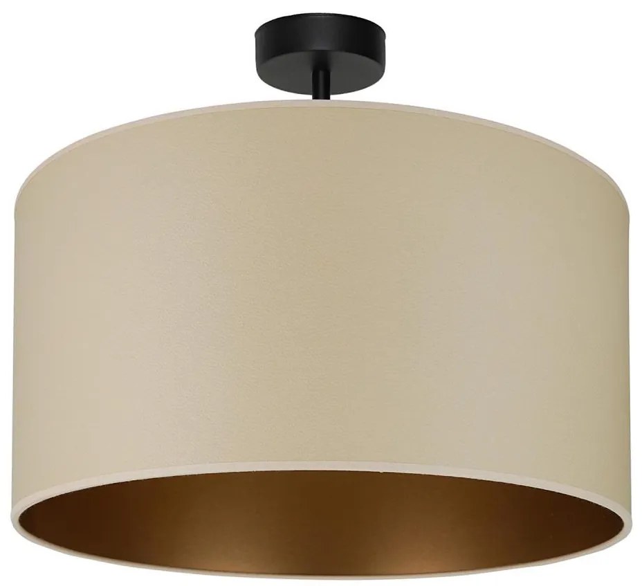 Brilagi - Lampadario OREGON ROLLER VEGE 1xE27/15W/230V Ø45 cm beige