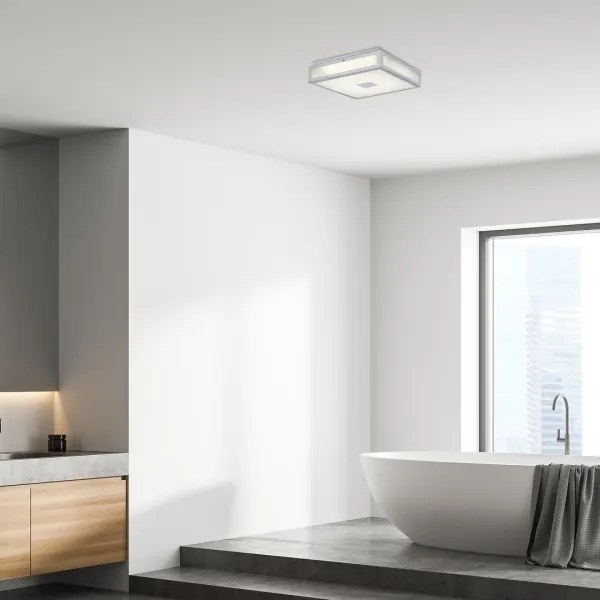 Rabalux 75034 - Plafoniera LED da bagno ZOYA LED/24W/230V IP44 bianco