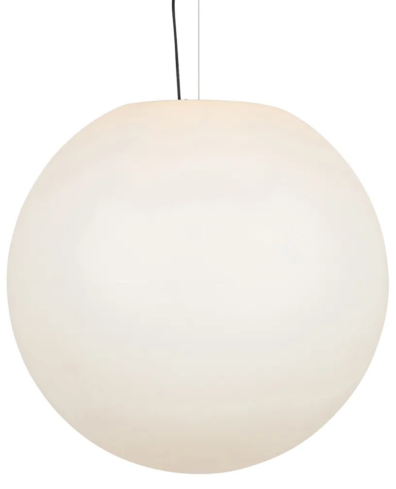 Lampada a sospensione da esterno moderna bianca 77 cm IP65 - Nura