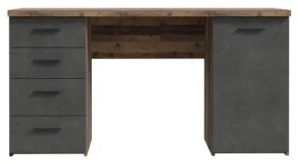 Scrivania ARENO marrone/grafite