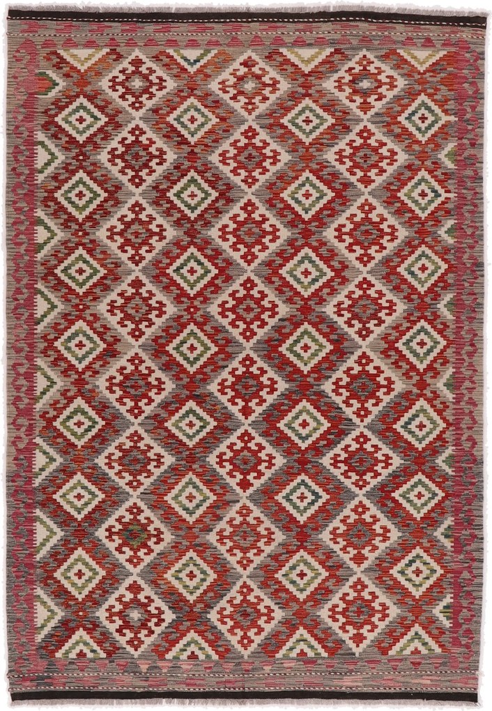Kilim Tappeto 170 x 250 (Afghanistan) Tessuto A Mano