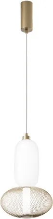Lampadario LED glamour LED-INKAS-S2-ORO nero 1860 lumen, LUCE AMBIENTE DESIGN